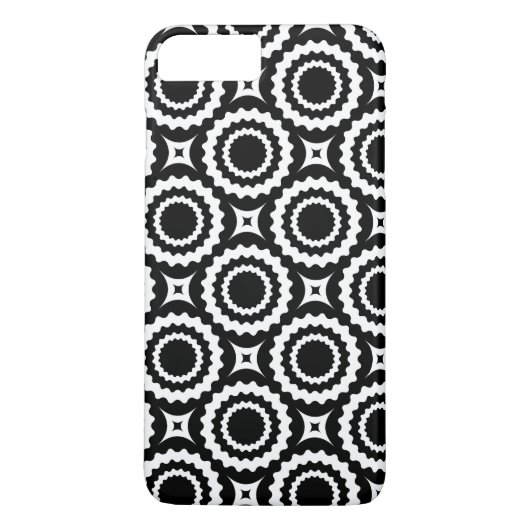 Oranje gele cirkels patroon Case-Mate iPhone case (Achterkant)