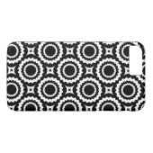 Oranje gele cirkels patroon Case-Mate iPhone case (Achterkant (Horizontaal))