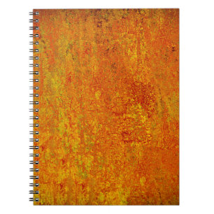 Oranje gele grunge achtergrond abstract, kunst, ba notitieboek