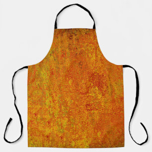 Oranje gele grunge achtergrond abstract, kunst, ba schort