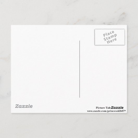 Oranje-gele Rose Briefkaart (Achterkant)