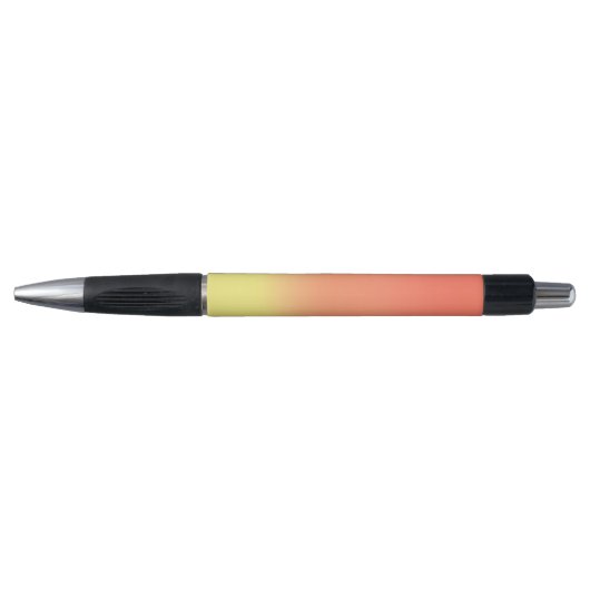 Oranje gele sunset ombre pen (Voorkant)