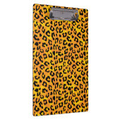 Oranje gele Vector afdrukken op luipaard Klembord (Rechts)