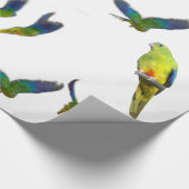 Oranje geleidepapier voor rotatiepersen cadeaupapier (Hoek)