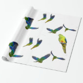 Oranje geleidepapier voor rotatiepersen cadeaupapier (Uitgerold)