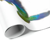 Oranje geleidepapier voor rotatiepersen cadeaupapier (Rol Hoek)