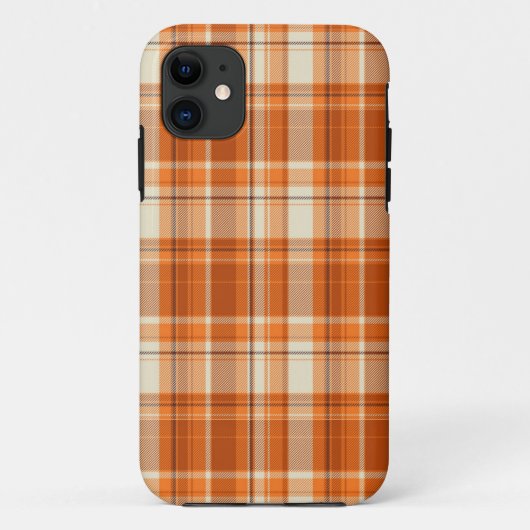 Oranje gelooid Case-Mate iPhone case (Achterkant)