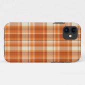 Oranje gelooid Case-Mate iPhone case (Achterkant (horizontaal))
