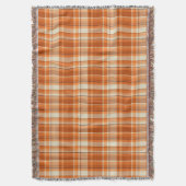 Oranje gelooid deken (Voorkant Verticaal)