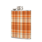 Oranje gelooid heupfles (Links)