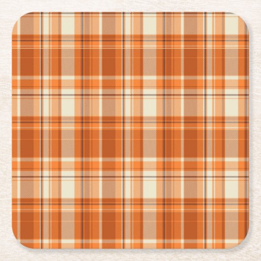 Oranje gelooid kartonnen onderzetters (Voorkant)