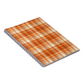 Oranje gelooid notitieboek (Rechterzijde)