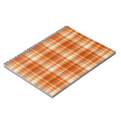 Oranje gelooid notitieboek (Linkerzijde)