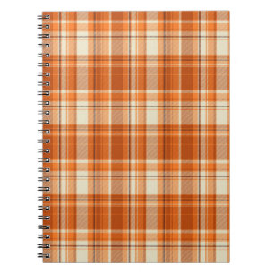 Oranje gelooid notitieboek