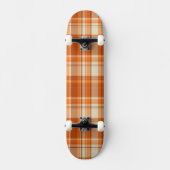 Oranje gelooid persoonlijk skateboard (Voorkant)