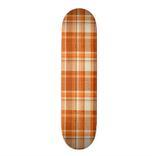 Oranje gelooid persoonlijk skateboard