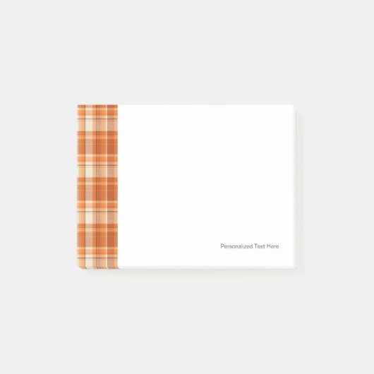 Oranje gelooid post-it® notes (Voorkant)