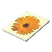 Oranje gemarmerde laptop notitieblok (Linkerzijde)