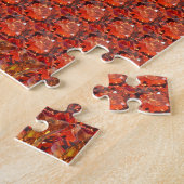 Oranje Gemstone Art. Legpuzzel (Zijkant)