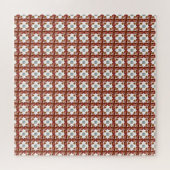 Oranje Gemstone Diamond Art, Oranje Legpuzzel (Horizontaal)