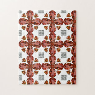 Oranje Gemstone Diamond Art, Oranje Legpuzzel