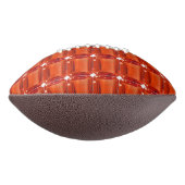 Oranje Gemstone Pattern American Football (Gedraaid 270)