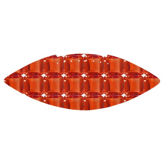 Oranje Gemstone Pattern American Football (Paneel)