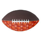 Oranje Gemstone Pattern American Football (Voorkant)