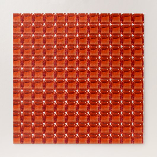 Oranje Gemstone Pattern Legpuzzel (Horizontaal)
