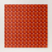 Oranje Gemstone Pattern Legpuzzel (Verticaal)