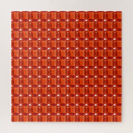 Oranje Gemstone Pattern Legpuzzel (Verticaal)