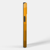 Oranje geometrisch maaspatroon van de gradiënt Case-Mate iPhone case (Achterkant / Rechts)