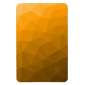 Oranje geometrisch maaspatroon van de gradiënt magneet (Verticaal)