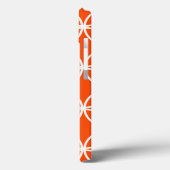 Oranje geometrisch ontwerp overlappende cirkels Case-Mate iPhone case (Achterkant / Links)