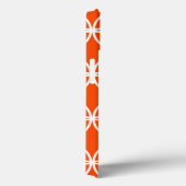 Oranje geometrisch ontwerp overlappende cirkels Case-Mate iPhone case (Achterkant / Rechts)