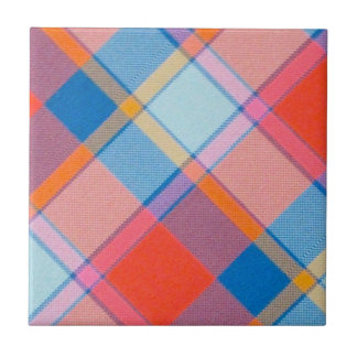 Oranje geplette Tegel Tegeltje