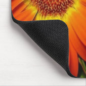 Oranje Gerber Daisy Muismat (Hoek)