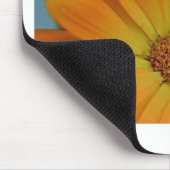 Oranje Gerber Daisy Muismat (Hoek)