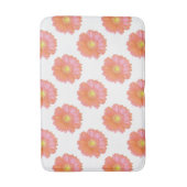 Oranje gerbera daisy badmat (Voorkant Verticaal)