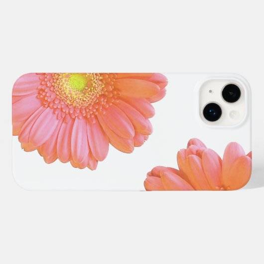 Oranje gerbera daisy Case-Mate iPhone case (Achterkant (horizontaal))