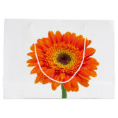 Oranje Gerbera Daisy Flower Large Cadeautasje (Achterkant)
