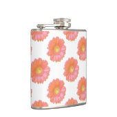 Oranje gerbera daisy heupfles (Rechts)