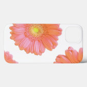 Oranje gerbera daisy Hoesje-Mate iPhone case (Achterkant (horizontaal))