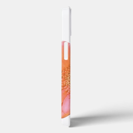 Oranje gerbera daisy Hoesje-Mate iPhone case (Achterkant / Rechts)