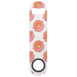 Oranje gerbera daisy speed flessenopener