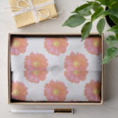 Oranje gerbera daisy tissuepapier (Geschenk)