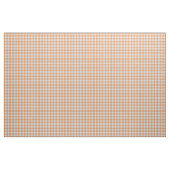 Oranje geruite Gingham Plaid Stof (Yard (91,4 cm))
