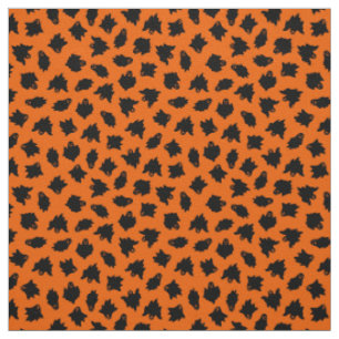 Oranje Ghost Happy Halloween Modern Stof