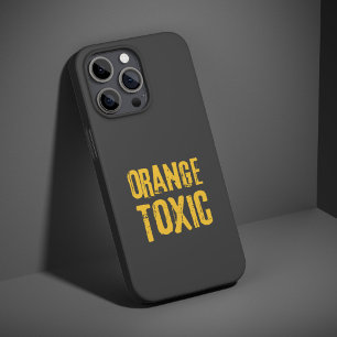 Oranje Giftig Anti Trump Politieke Verzet iPhone 15 Pro Case