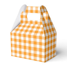 Oranje Gingham
